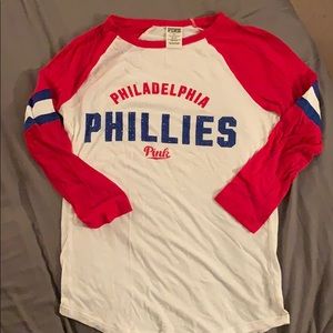 VS Pink Phillies 3/4 Length Tee